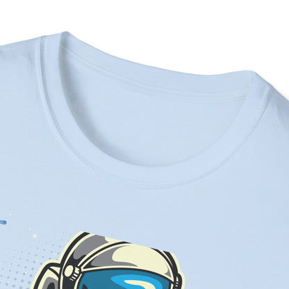 Epic Astronaut Moon Kick T-Shirt | Fun Space Soccer Fan Tee | Stellar Cosmic Explorer Gift for Kids & Adults