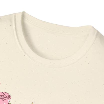Enchanting "Reading is my Love" T-Shirt for Bookworms | Cute Pink Book & Roses Tee | Ultimate Gift for Avid Readers