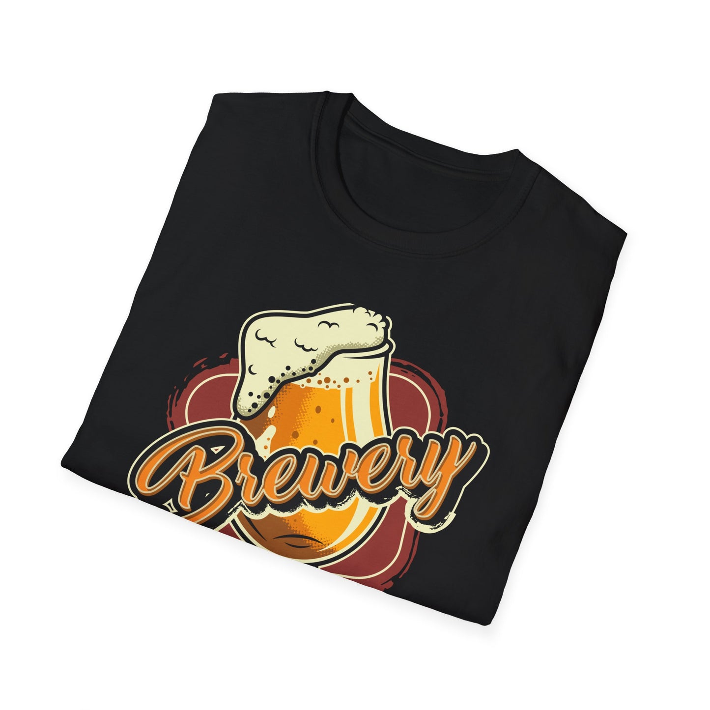 Cheers! Awesome Brewery Beer Glass T-Shirt - Vintage Craft Beer Lover Tee for Pub & Homebrew Enthusiasts