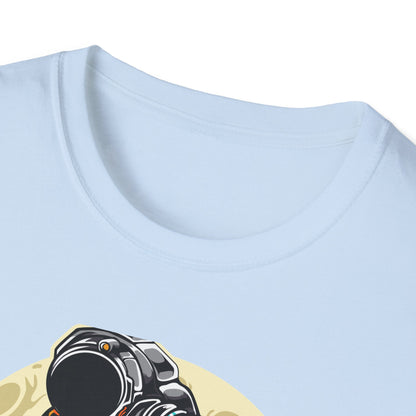 Epic Astronaut Moon Float T-Shirt | Gravity-Defying Space Explorer Tee | Cool Cosmic Gift for Men & Women