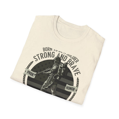 Proud Army Veteran T-Shirt - Strong & Brave Soldier Design | Honoring USA Military Service Gift