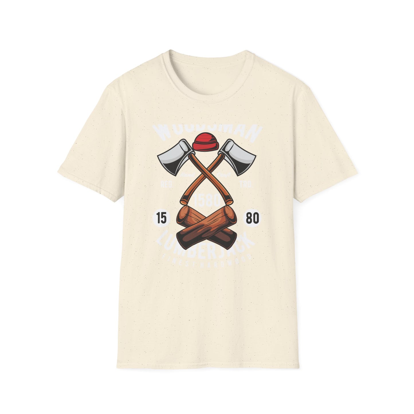 Ultimate Lumberjack T-Shirt | Authentic Woodsman Axes & Logs Vintage Tee | Rustic Outdoor Apparel Gift