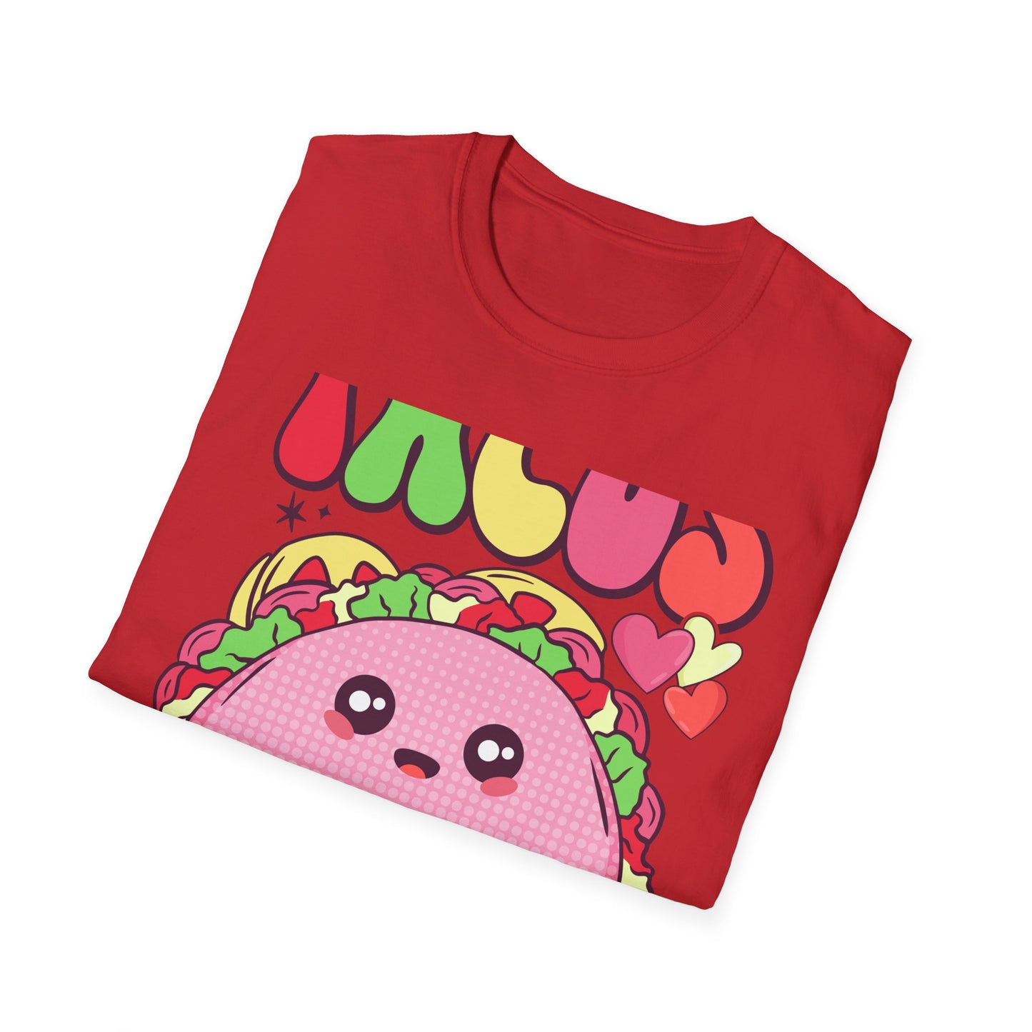 Adorable "Tacos Are My Valentine" T-Shirt | Cute Kawaii Taco Lover Tee | Funny Foodie Valentine's Day Gift for Her | Trendy & Unique