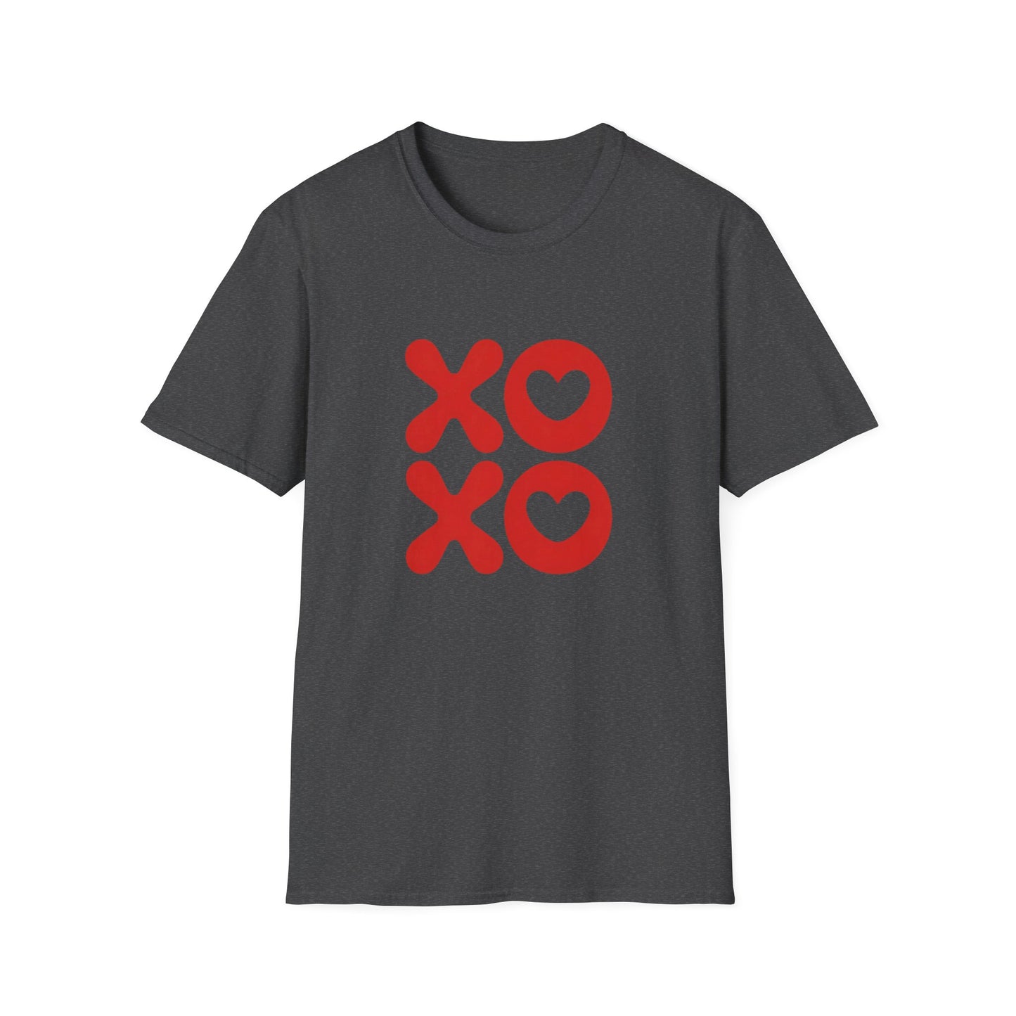 Charming XOXO Hearts Love T-Shirt | Sweet Hugs & Kisses Tee for Couples & Valentine's Day | Express Affection!