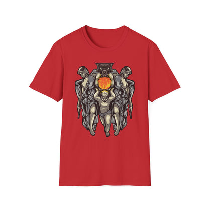 Majestic Divine Sun Bearer T-Shirt | Regal Classical Art Tee | Unique Statement Graphic for Art Lovers & Seekers of Power