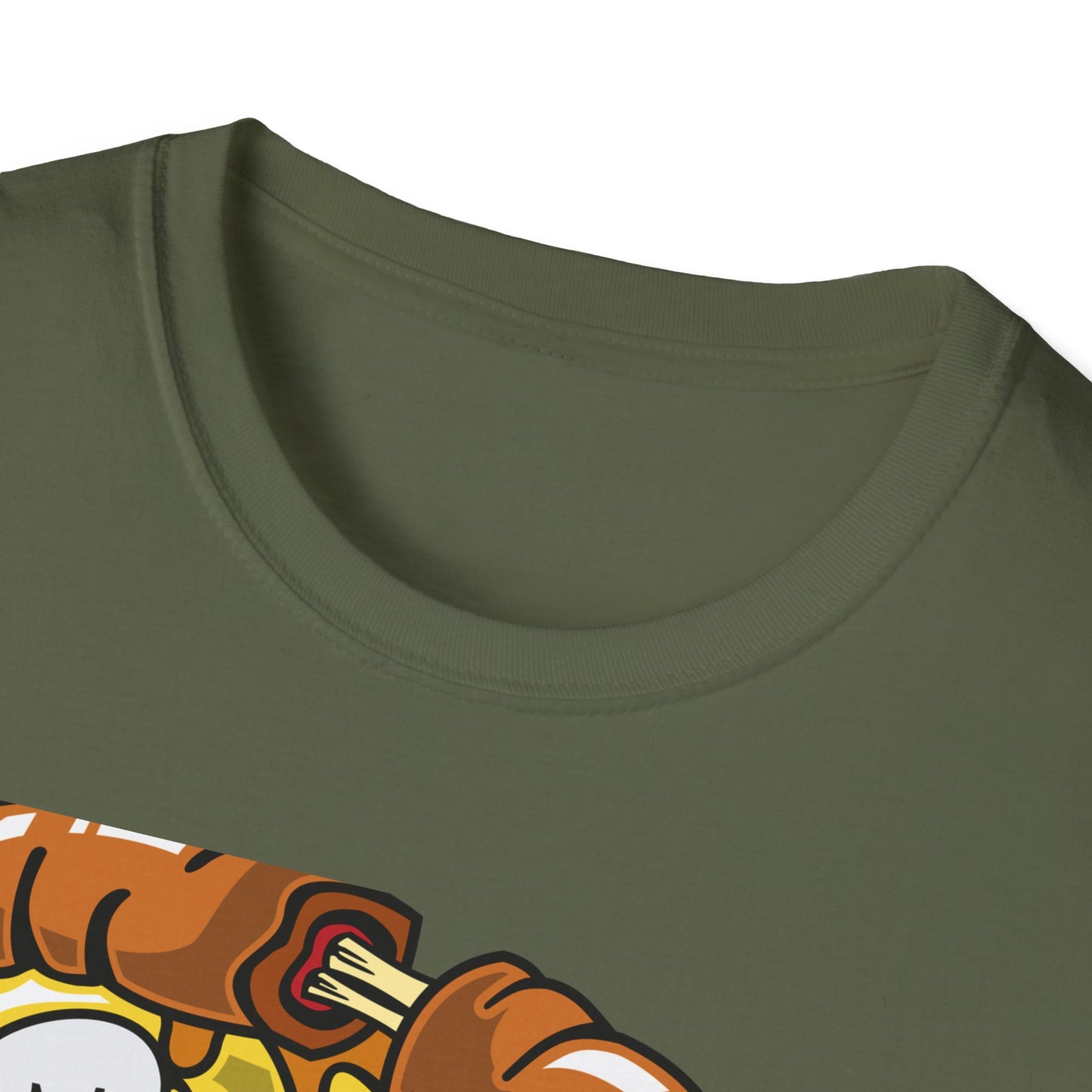 Dripping Zombie Pizza Slice T-Shirt - Ghoulish Horror Foodie Monster Tee for Halloween & Unique Style