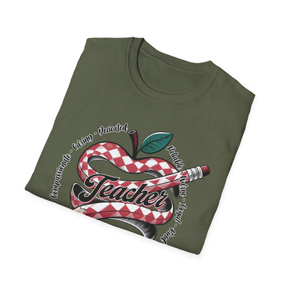 Caring Dedicated Teacher T-Shirt | Compassionate Educator Gift Tee | Ultimate Appreciation Present