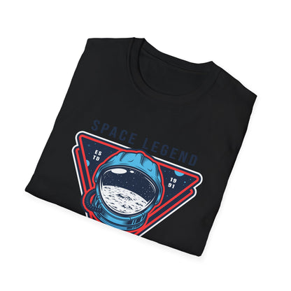 Epic Space Legend Astronaut T-Shirt – Vintage Moon Explorer Tee for Cosmic Dreamers & Sci-Fi Fans