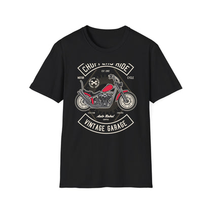 Epic Vintage Chopper Ride T-Shirt | Classic Motorcycle Garage Est. 1997 Tee for Biker Enthusiasts & Gifts