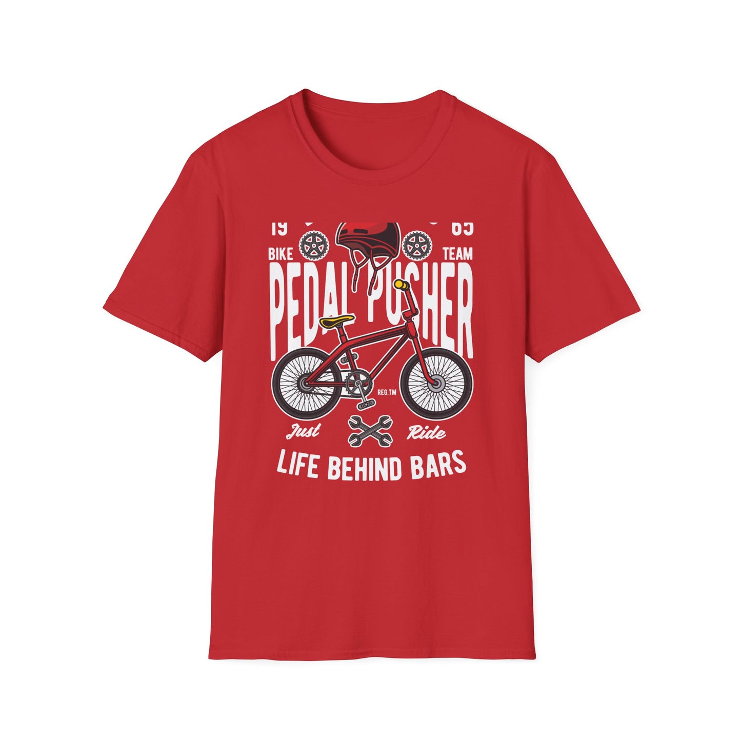 Vintage 1965 Bicycle Club T-Shirt - Epic "Life is Better Behind Bars" BMX Rider Tee & Cycling Gift