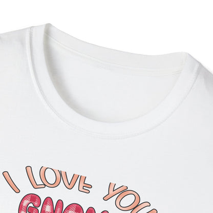 Charming "I Love You Gnome Matter What" T-Shirt | Cute Couple Gnomes Tee | Sweet Valentine's Day Gift for Her/Him