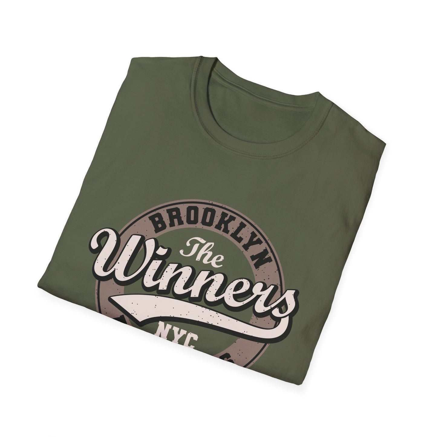 Iconic Brooklyn Winners NYC Athletics T-Shirt - Vintage Collegiate Style Premium Tee for Urban & Sports Fans
