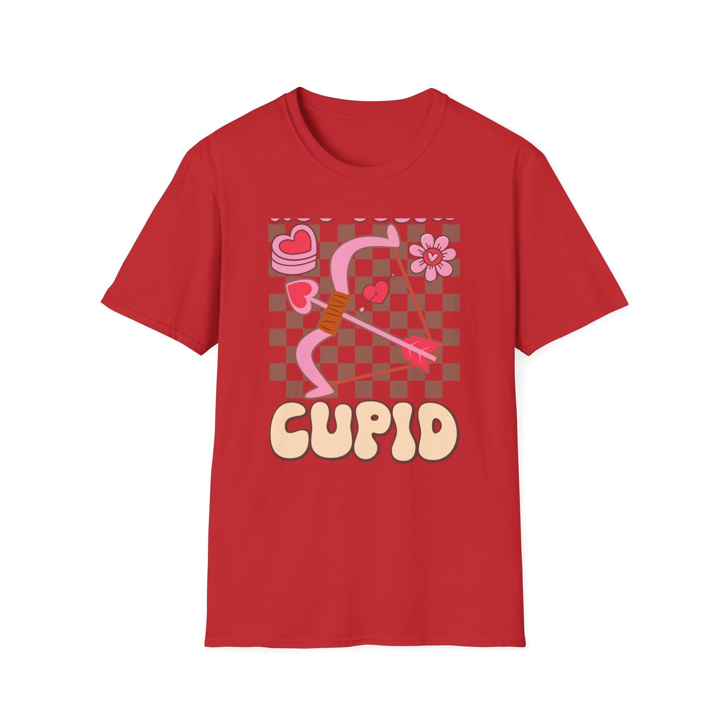 Sassy "Not Today Cupid" T-Shirt | Groovy Anti-Valentine's Day Heart Arrow Tee | Funny Retro Single Awareness Gift