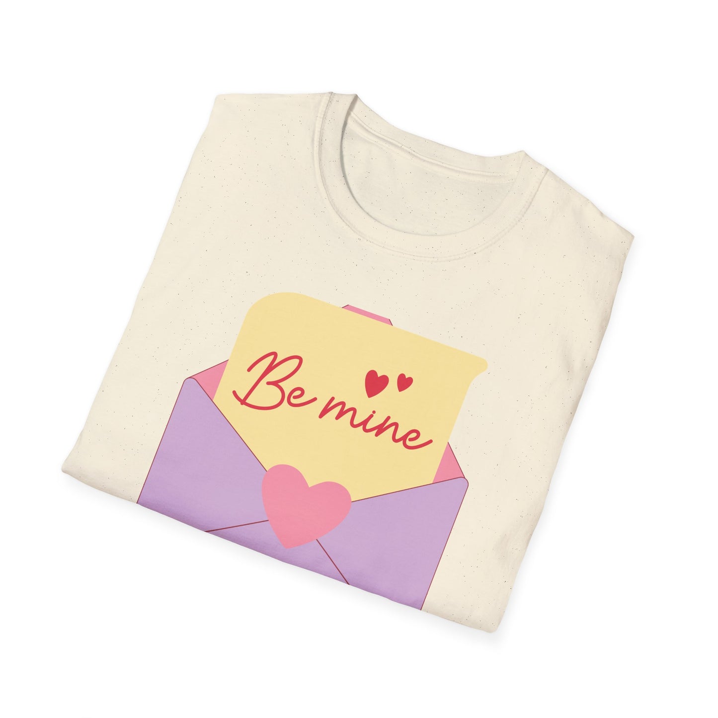 Charming 'Be Mine' Valentine T-Shirt | Adorable Love Letter Tee | Perfect Gift for Sweethearts & Couples | Romantic Apparel