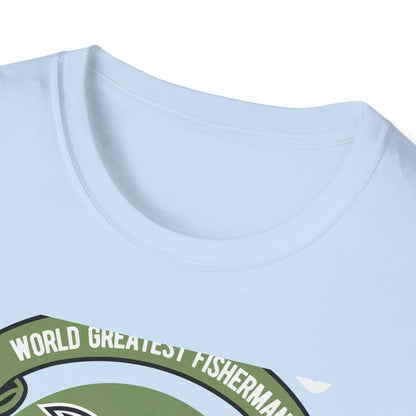Epic World's Greatest Fisherman Marlin T-Shirt - 'Fishing Is My Cardio' Angler Tee Gift for Dad & Deep Sea Enthusiasts
