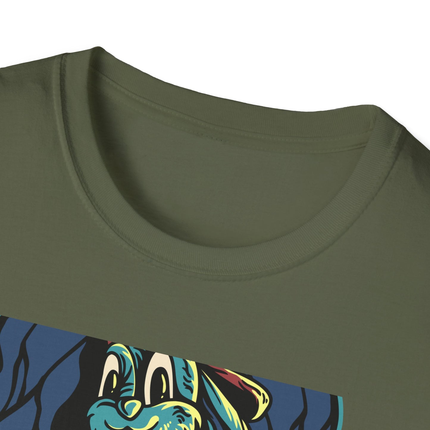 Cool Hip Hop Rabbit T-Shirt | Trendy Streetwear Bunny Tee | Vibrant Urban Animal Design | Unique & Awesome Unisex Apparel