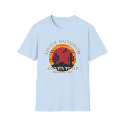 Stunning Retro Arizona Desert Sunset T-Shirt | Vintage 1989 Little Outdoor Adventure Tee | Nature Lover Travel Gift