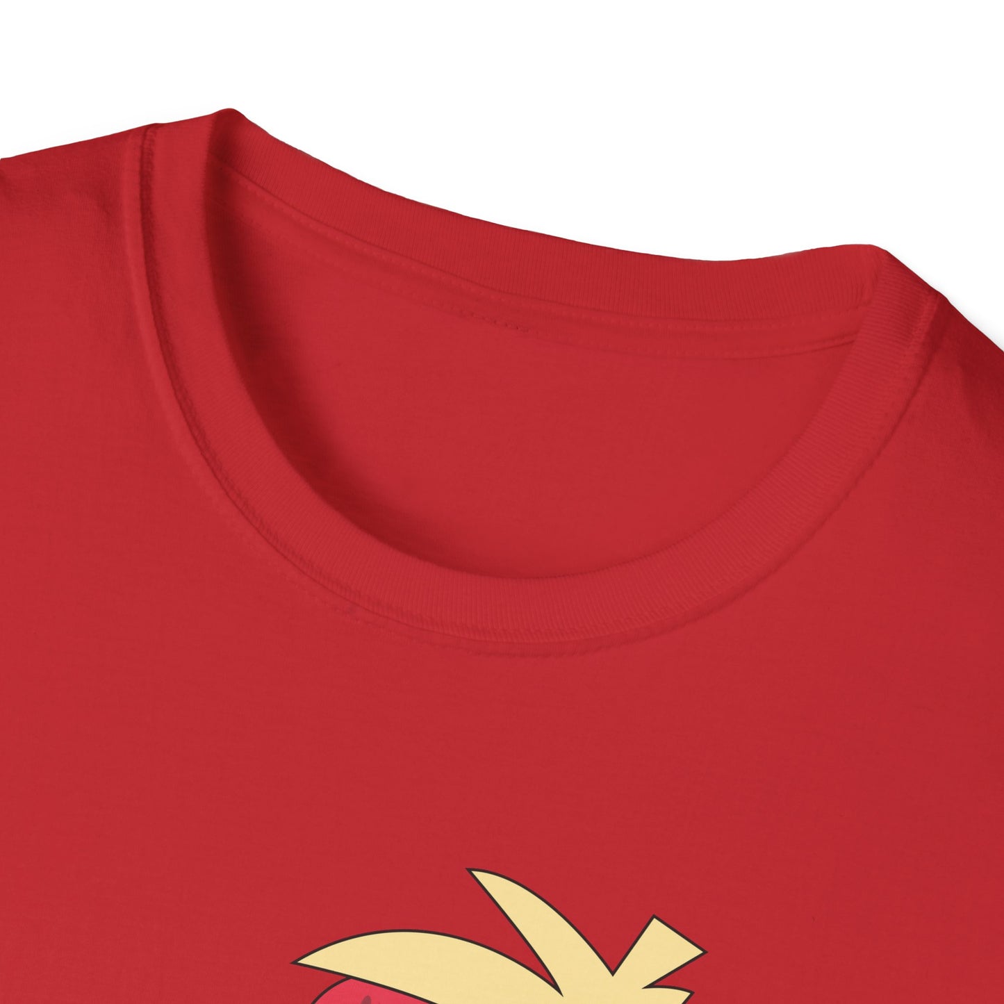 Sweet Valentine's Day T-Shirt: Adorable Feb 14th Strawberry Calendar Design - Perfect Love Gift Tee