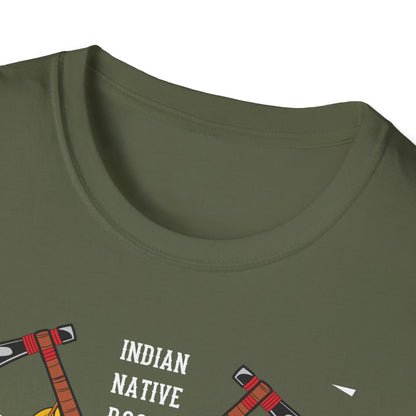 Majestic Native American Heritage T-Shirt - Tribal Totem & Warrior Symbols | Authentic Indigenous Culture Apparel