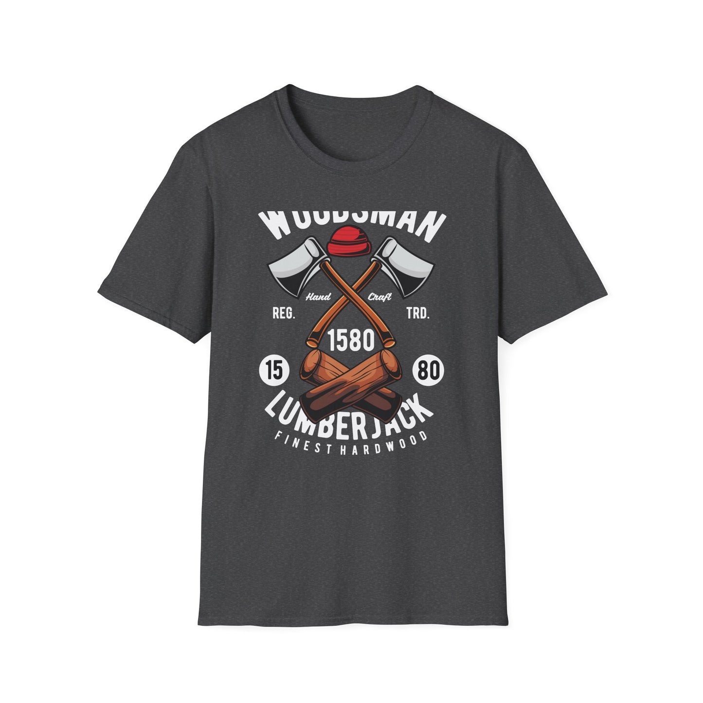 Ultimate Lumberjack T-Shirt | Authentic Woodsman Axes & Logs Vintage Tee | Rustic Outdoor Apparel Gift