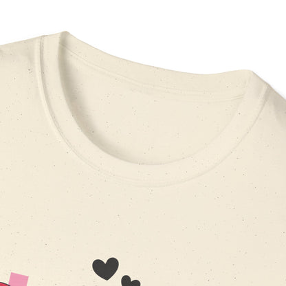 Adorable You + Me = Love Cartoon Hearts T-Shirt - Perfect Romantic Couple's Gift & Valentine's Day Tee