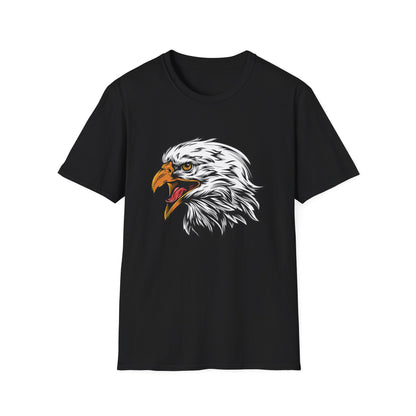 Fierce Screaming Eagle T-Shirt | Majestic Wildlife & Patriotic Freedom Tee | Bold Graphic Design