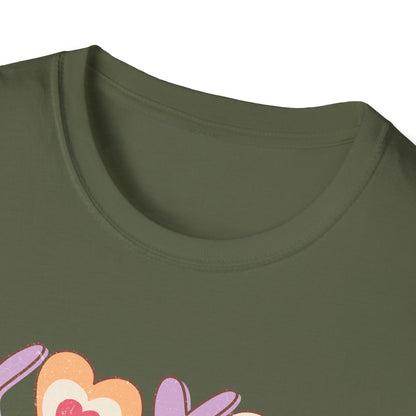 Sweet XOXO Kisses & Donuts T-Shirt | Adorable Retro Valentine's Love Tee Gift