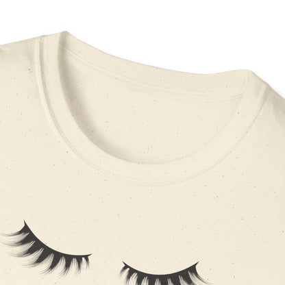 Keep Calm & Get Your Lashes Done T-Shirt | Chic Beauty Lover & Lash Tech Gift Tee | Fun, Trendy Lashes Top