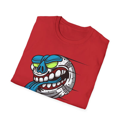 Epic Wild Face T-Shirt - Speedy Cartoon Monster Tongue Tee for Edgy Streetwear & Unique Style