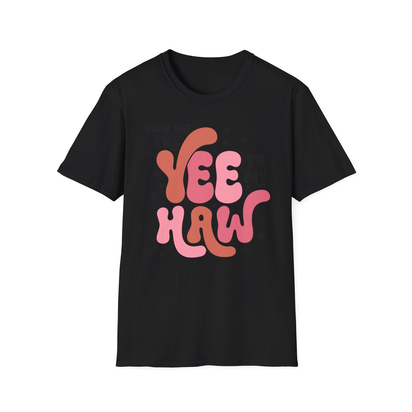 Groovy Yee Haw T-Shirt | Retro Western Cowgirl Tee | Vintage Nashville Rodeo Top for Women | Trendy Southern Festival Gift