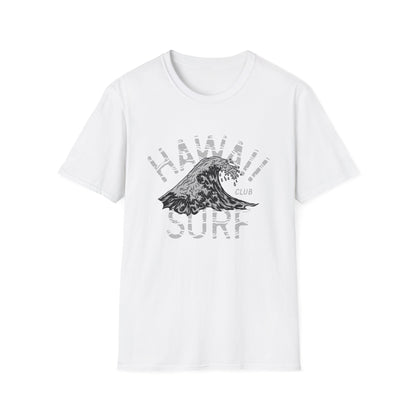 Epic Hawaii Surf Club T-Shirt - Vintage Wave Graphic Tee for Ocean Lovers | Classic Beach Life Summer Apparel