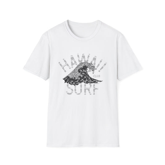 Epic Hawaii Surf Club T-Shirt - Vintage Wave Graphic Tee for Ocean Lovers | Classic Beach Life Summer Apparel