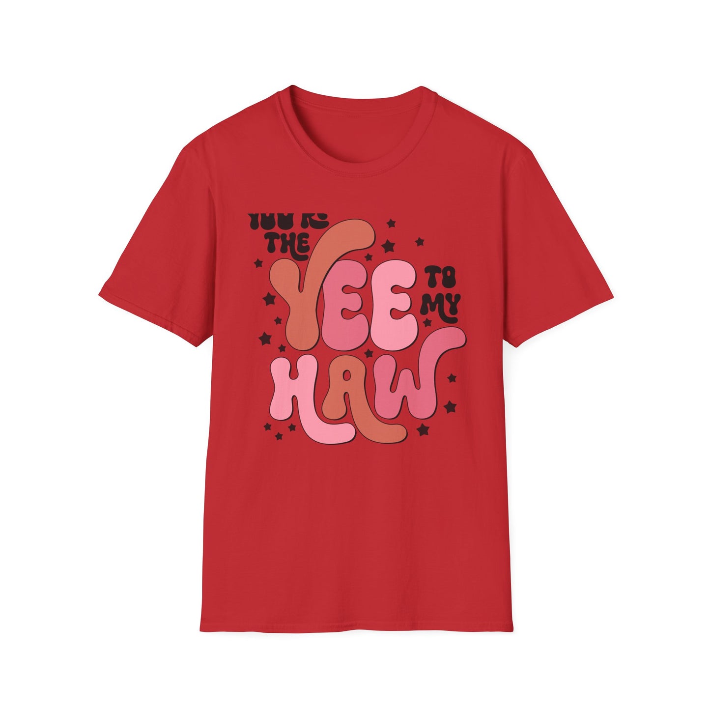 Groovy Yee Haw T-Shirt | Retro Western Cowgirl Tee | Vintage Nashville Rodeo Top for Women | Trendy Southern Festival Gift