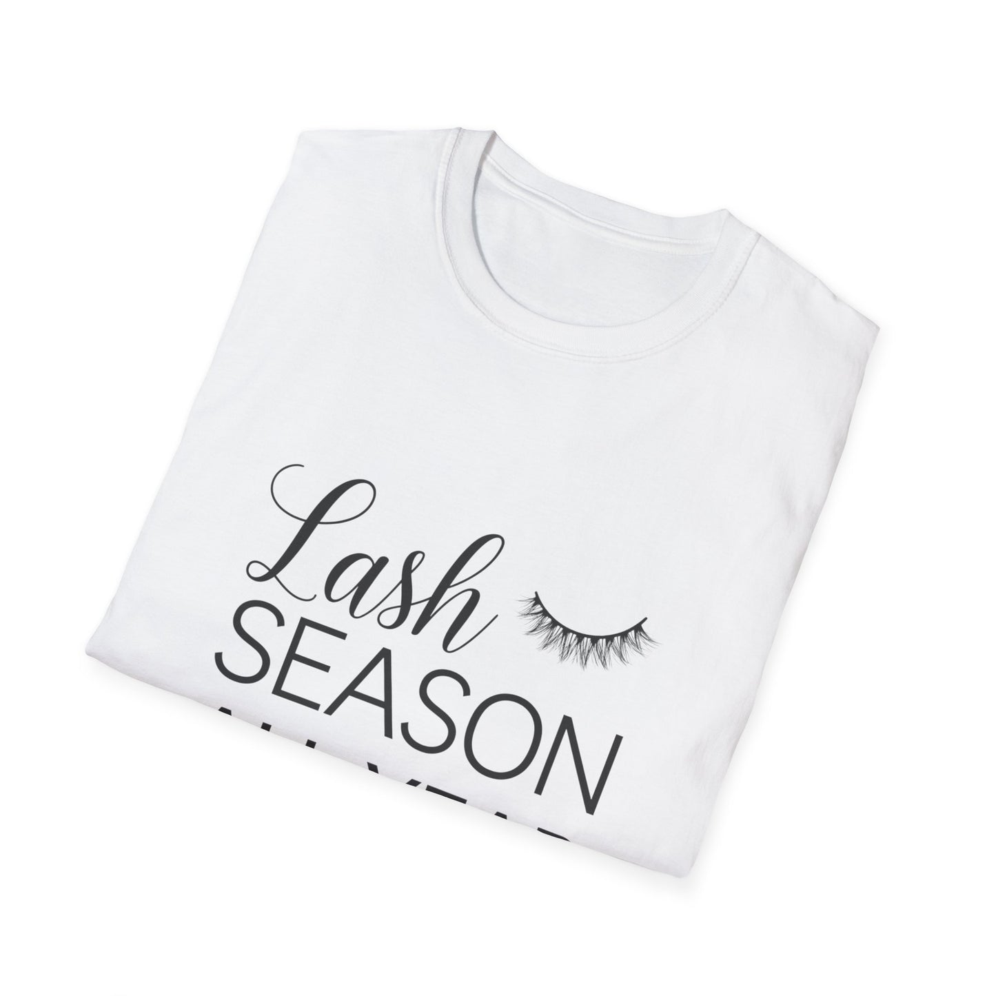 Ultimate Lash Season All Year T-Shirt | Trendy Esthetician & Beauty Lover Tee | Fabulous Eyelash Design Gift