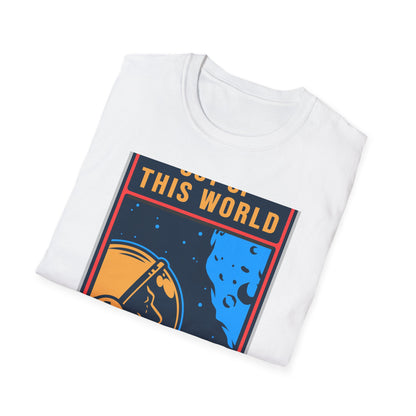 Epic "Out of This World" Astronaut T-Shirt | Retro Space Explorer Tee | Stellar Sci-Fi Adventure Gift