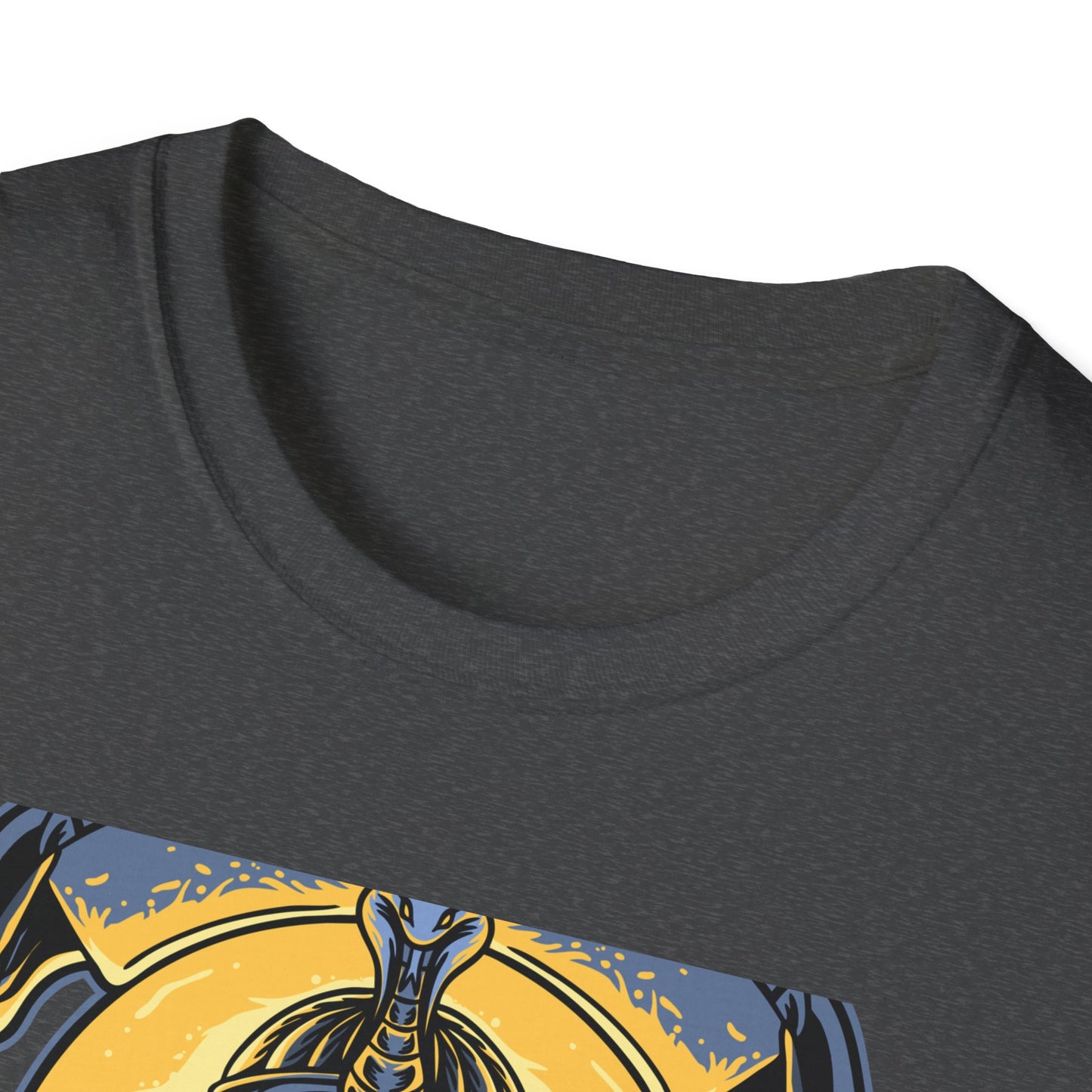 Stunning Egyptian Goddess T-Shirt | Mystic Cobra Queen Design Tee with Ancient Aura & Glowing Eyes for History Buffs