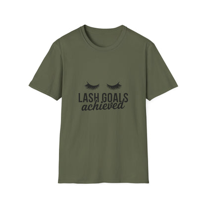 Mysterious Glam Eyelashes T-Shirt | Chic Beauty Fashion Tee | Unique Gift for Her | Stunning Dark Design