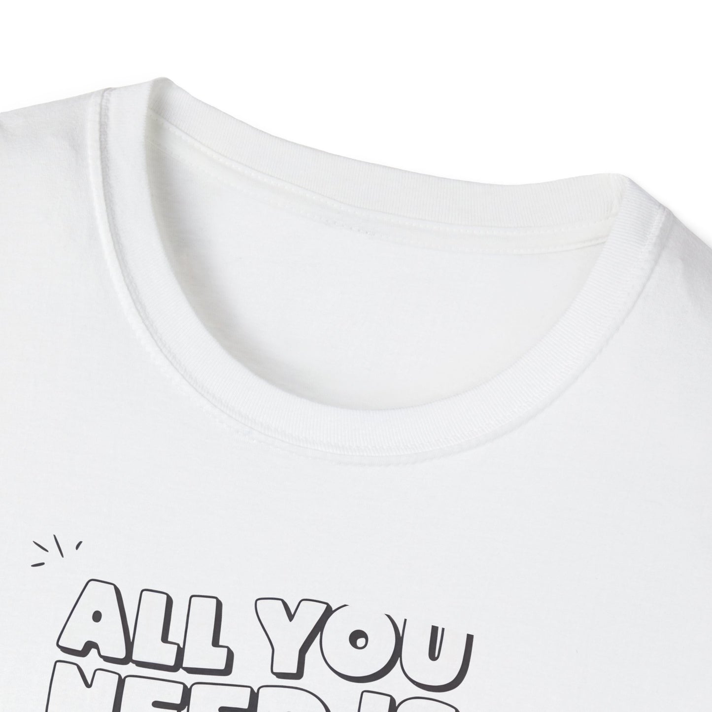Cute All You Need Is Love T-Shirt | Sweet Heart Gift Box Tee | Romantic Valentine's Day Outfit | Adorable Love Statement Top
