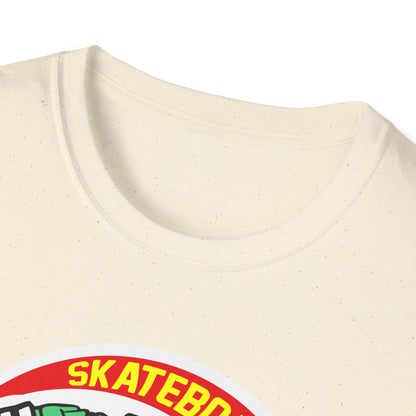 Rad Skater Zombie T-Shirt - 'Skateboard 2020 Is Not Crime' Bold Graphic Tee | Epic Streetwear Statement Apparel