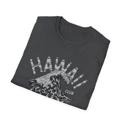 Epic Hawaii Surf Club T-Shirt - Vintage Wave Graphic Tee for Ocean Lovers | Classic Beach Life Summer Apparel