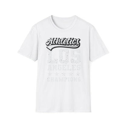 Vintage Los Angeles Athletics Champions T-Shirt - Iconic LA Sports Fan Apparel for Ultimate Pride