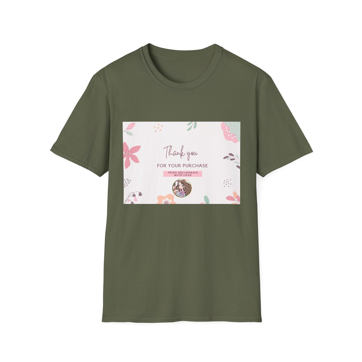 Enchanting Anime Girl T-Shirt - Kawaii Magical Artist Cat Ear Tee for Women & Teens | Sparkle & Dreamy Aesthetic Fashion Gift