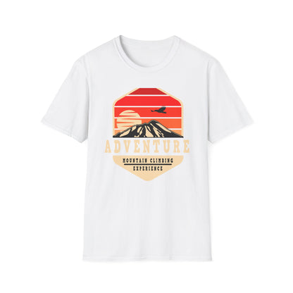 Epic Mountain Climbing Adventure T-Shirt | Vintage Sunset Hike Nature Tee | Explore & Conquer Gear Gift
