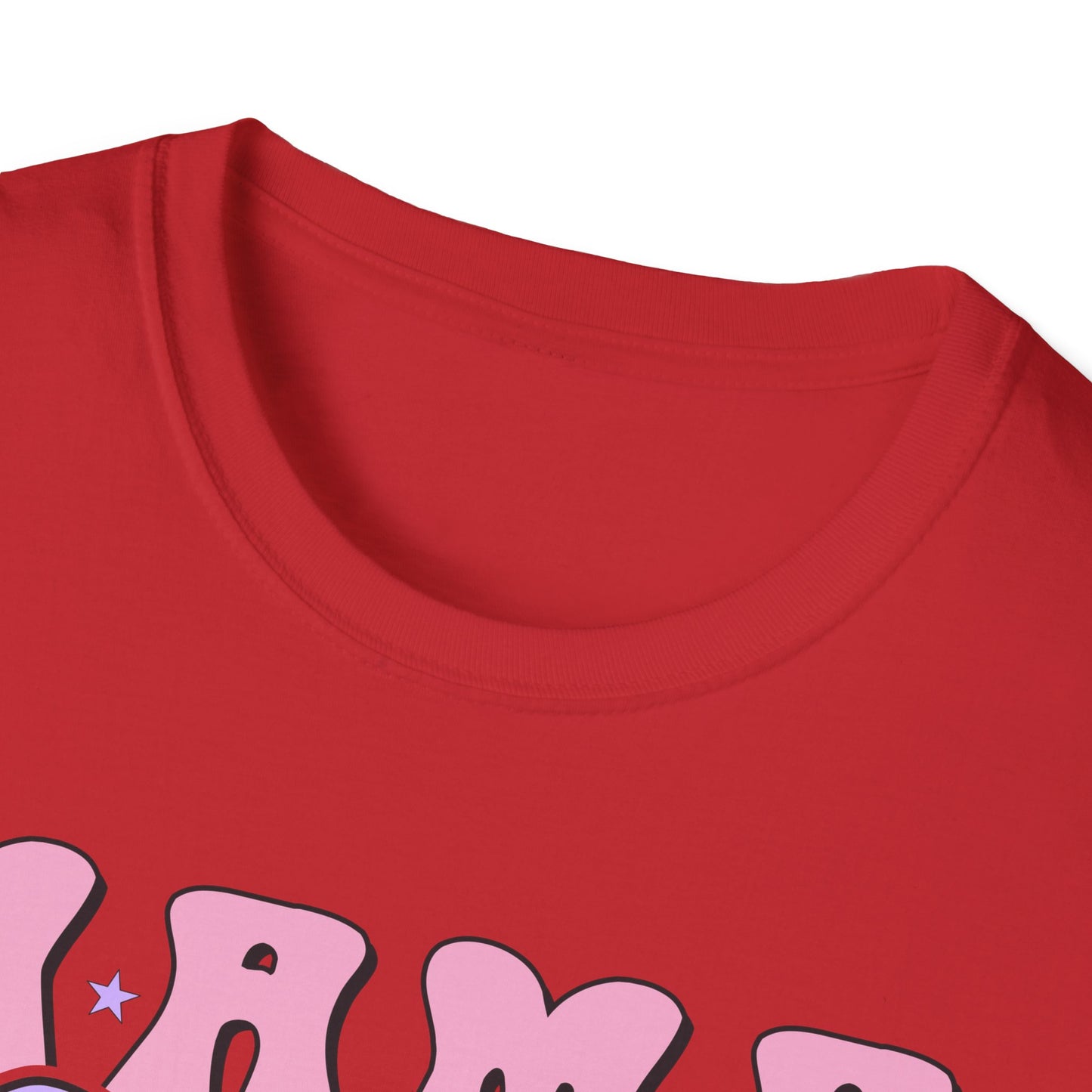 Trendy Groovy MAMA T-Shirt for Moms | Adorable Pink Purple Bow Tee | Perfect Mother's Day Gift for Her