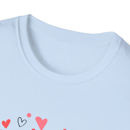 Retro Xoxo Y'all T-Shirt | Groovy Hearts Southern Charm Love Tee | Sweet Valentine's Day & Galentine's Gift | Trendy Hugs & Kisses Shirt