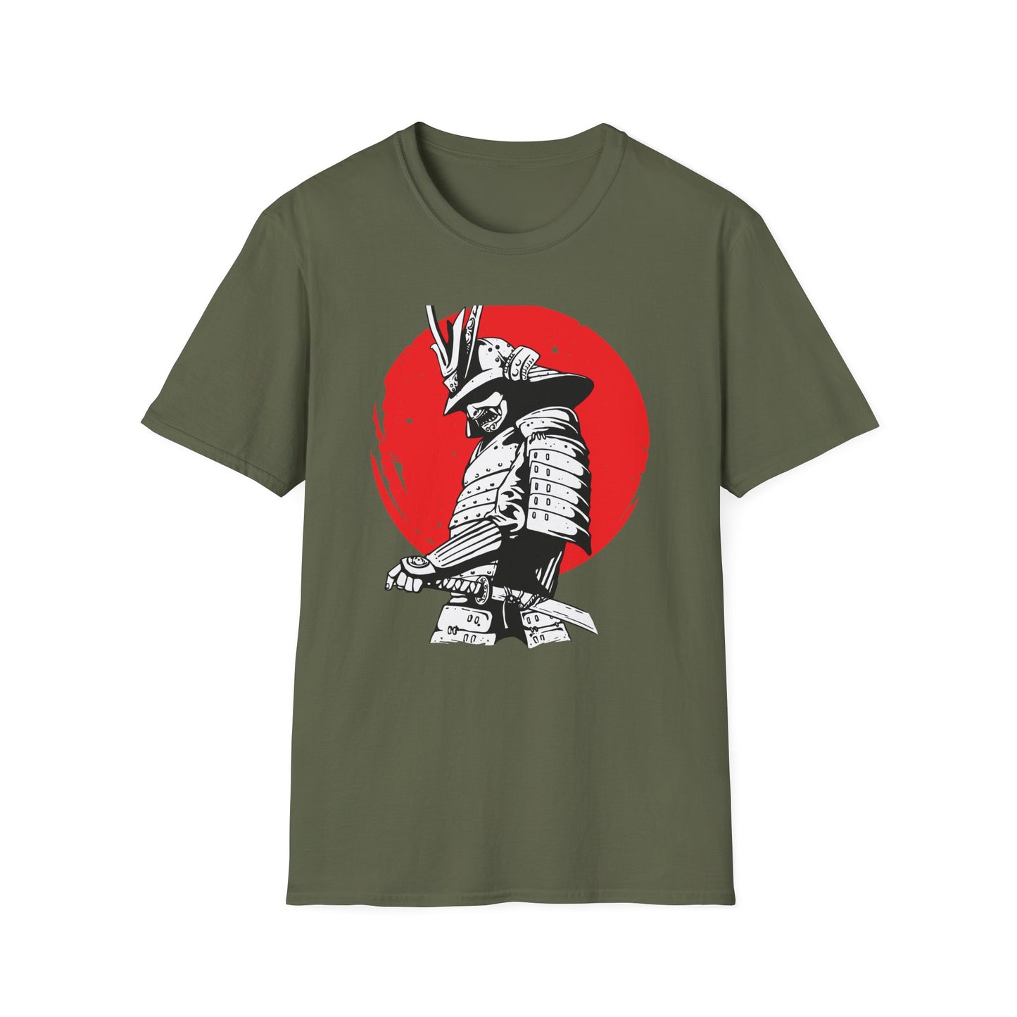 Striking Samurai Warrior T-Shirt | Bushido Katana Spirit | Legendary Japanese Culture Fan Tee | Ultimate Graphic Top