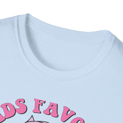 Groovy Cupid's Favorite Nurse T-Shirt | Retro Heart & Syringe Design | Valentine's Day Gift for RNs!