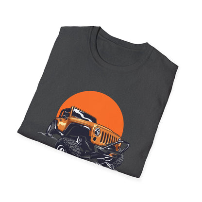 Epic Off-Road Jeep Wrangler T-Shirt | Rugged 4x4 Adventure Sunset Tee | Ultimate Gift for Jeep Lovers & Off-Road Enthusiasts