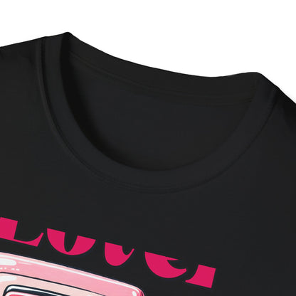 Unique Lover T-Shirt | Edgy Skeleton Hand & Love Switch Graphic Tee | Romantic Valentine's Day Statement Gift