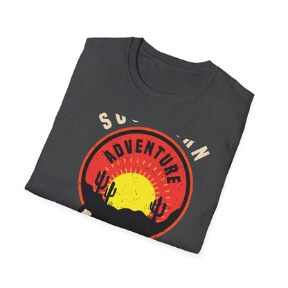 Southern Arizona Adventure T-Shirt: Vintage Desert Sunset & Cactus Tee - Explore the Southwest!